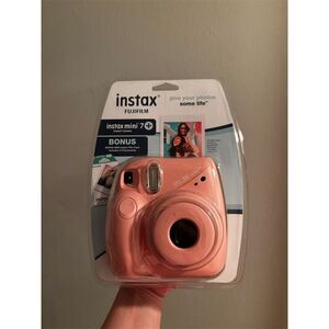 Fujifilm Instax Mini 7+ Pink Camera